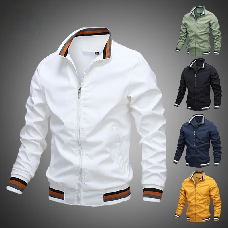 

Mens Fashion Jackets and Coats New Men's Windbreaker Bomber Jacket 2020 Autumn Men Army Cargo Outdoors Clothes Casual Streetwear