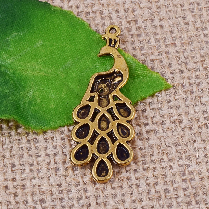 Металлические антикварные золотые очаровательные модные серьги с большим