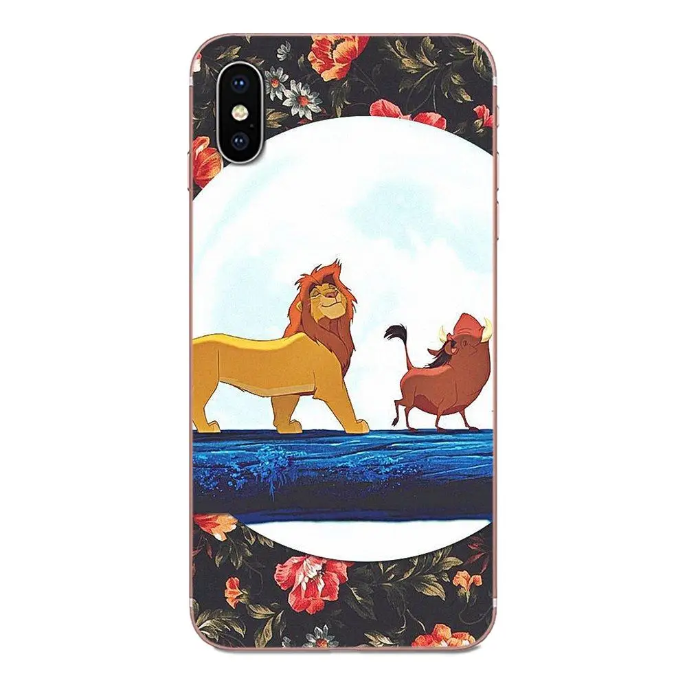 Чехол-накладка из ТПУ Hakuna Matata Lion King для Xiaomi Redmi Note 8 8A 8T 10 K30 5G Pro Motorola G G2 G3 G4 G5 G6 G7 Plus |