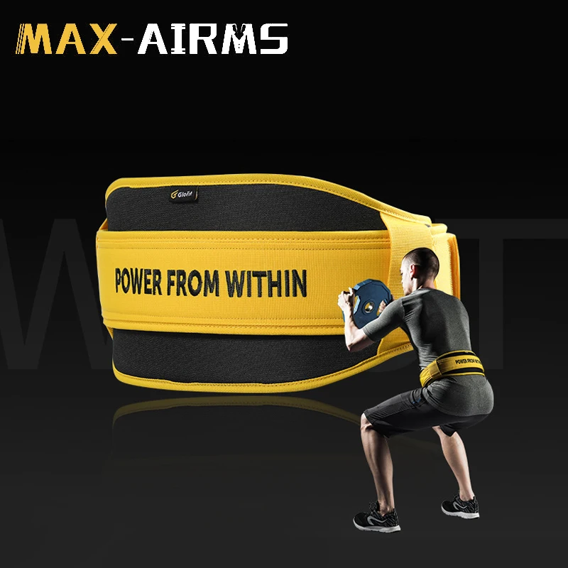 Maxairms ремень для поддержки талии безопасности тренажерного зала фитнеса штанга