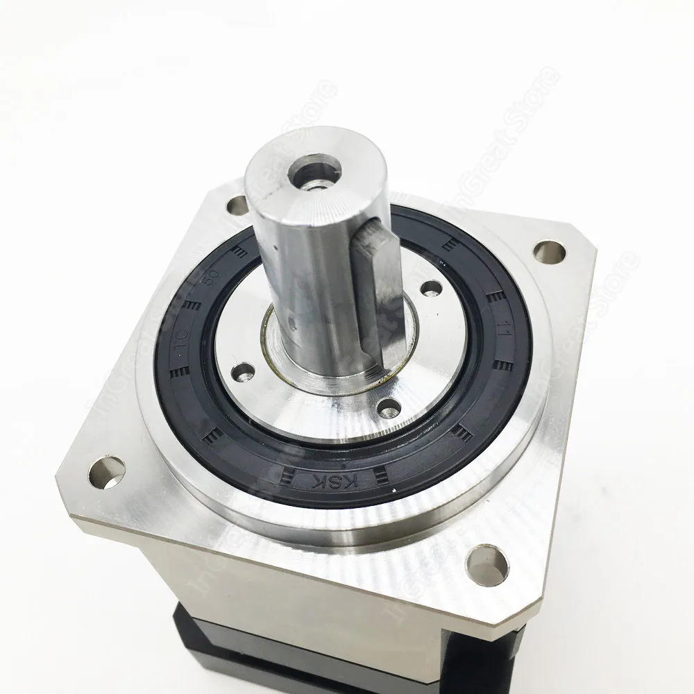60 мм фланец 100: 1 коэффициент скорости винтовой шестерни планетарный редуктор для