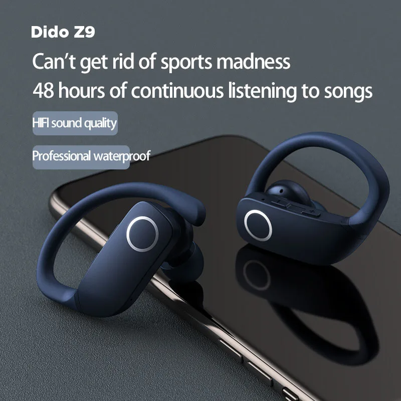 

Z9 Bluetooth гарнитура 5,0 True Беспроводной цифровой Дисплей бинауральные полу-in-ear Наушники-вкладыши TWS с Шум уменьшения и Водонепроницаемый