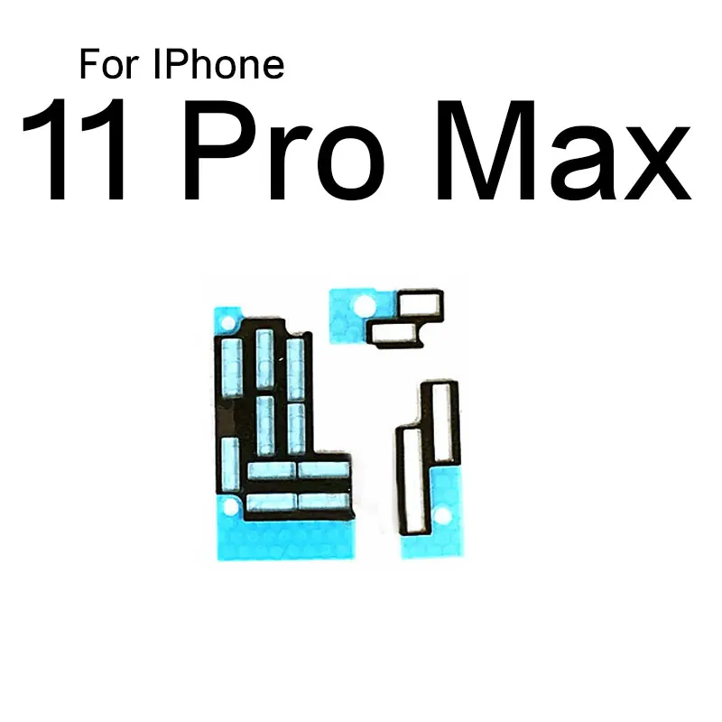 5 комплектов для iphone 11 Pro X XS Max XR 6s 7 8 Plus материнская плата встроенное сиденье FPC