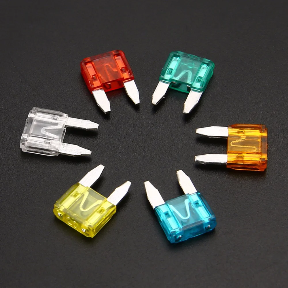 

60PCS Low Profile Auto Car Fuses Assortment Set Truck insurance Piece Kit Small Size 5-30A