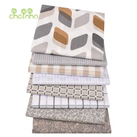printed twill cotton fabricbeige graydiy sewing quilting home textiles material for baby childrens beddingshirtdress