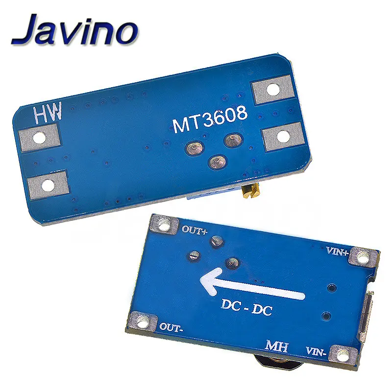 5 шт. Повышающий Модуль MT3608 DC 2 а с MICRO USB в 24 до В 9 12 28 в|Регуляторы