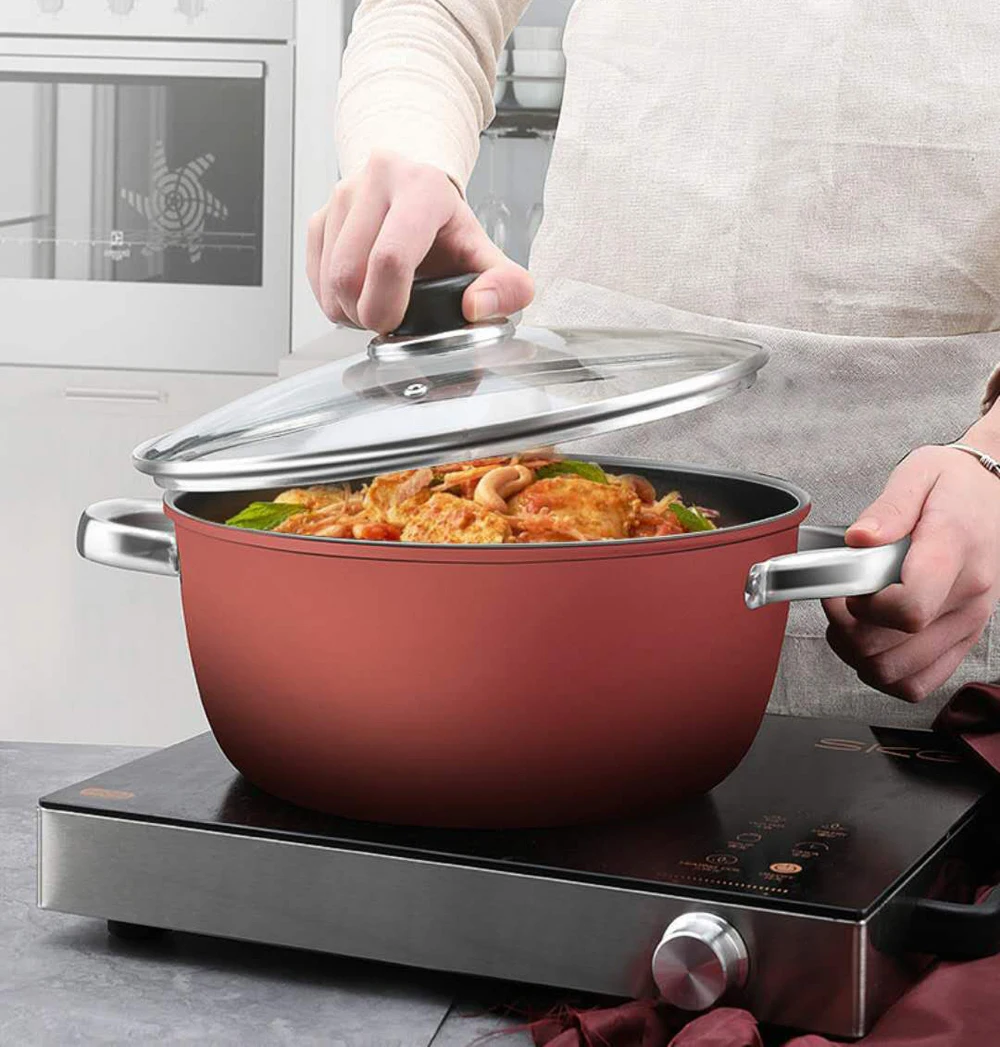 Набор посуды железная посуда подставка для кастрюль кастрюля супа Индукционная