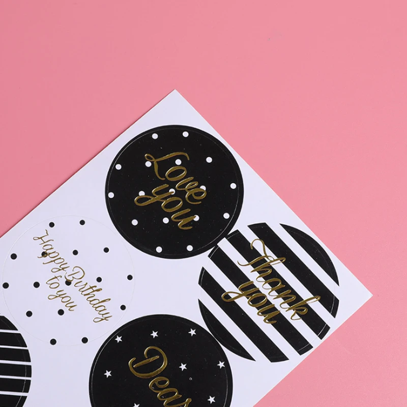 Наклейки круглые на заказ 60 шт./лот сделай сам | Канцтовары для офиса и дома