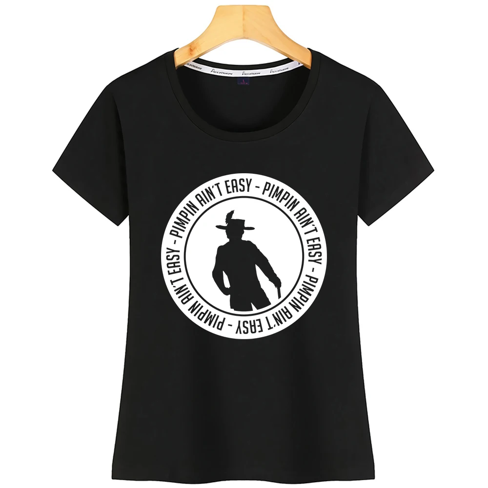 

Женская футболка с принтом Pimpin Aint Easy By1