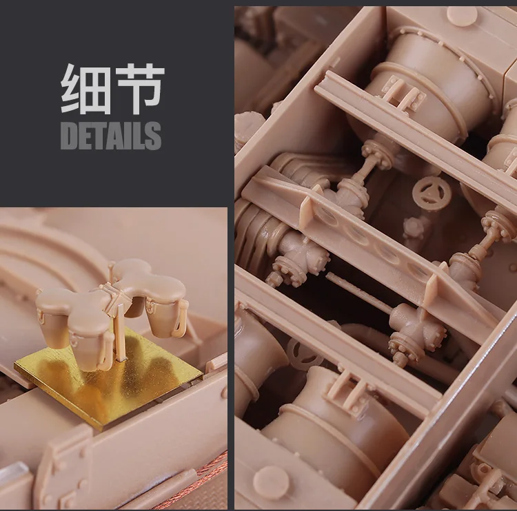Amusing Hobby 35A030 1/35 Sd. Kfz.184 Ferdinand(Полный Интерьер) и 16t Strabokran-Scale модельный комплект