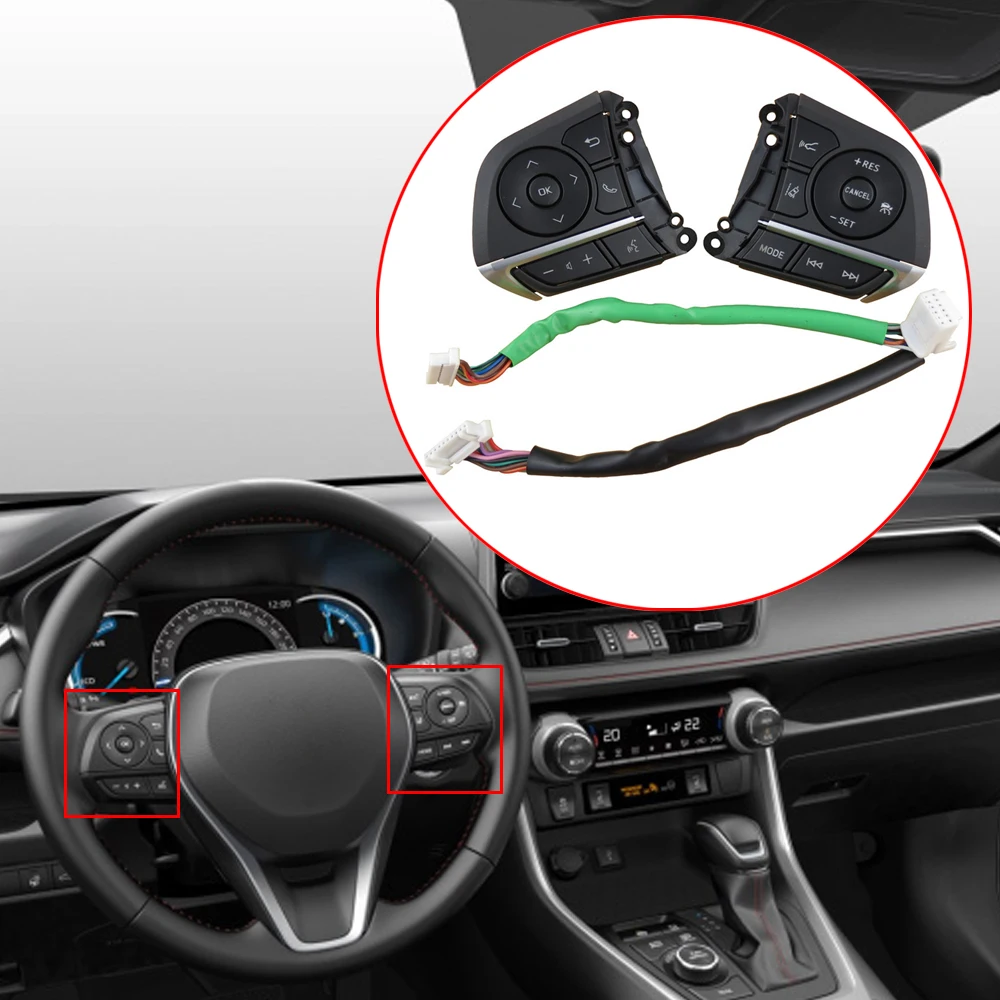 

Кнопки круиз-контроля для Toyota Avalon Camry XV70 70, 2018, 2019, левый и правый