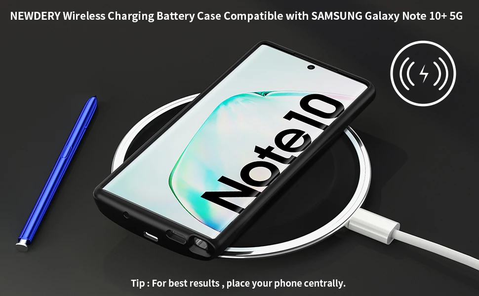 Чехол с беспроводным питанием для samsung galaxy Note 9, 5000 мА/ч, чехол с аккумулятором Qi, чехол с беспроводной зарядкой для samsung note 8, 5500 мА/ч