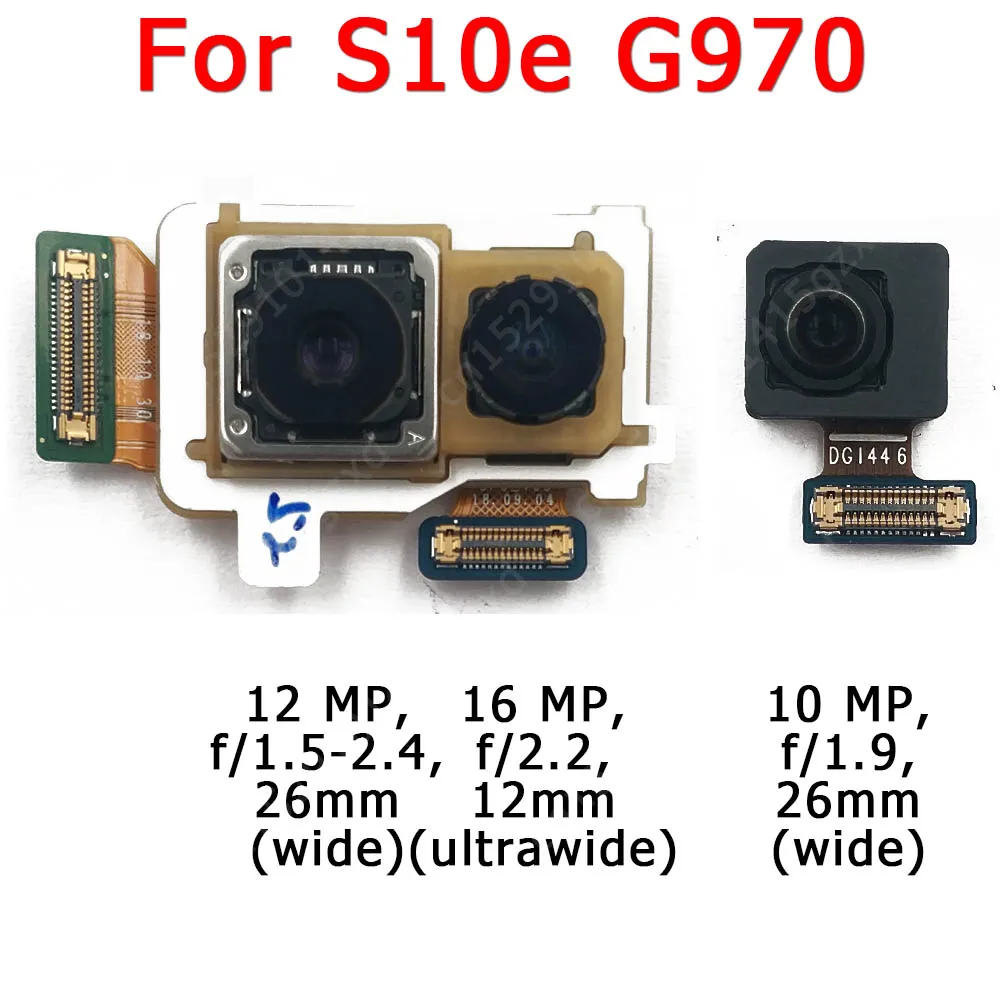 Оригинальная передняя и задняя камеры для Samsung Galaxy S10e G970 модуль основной Замена