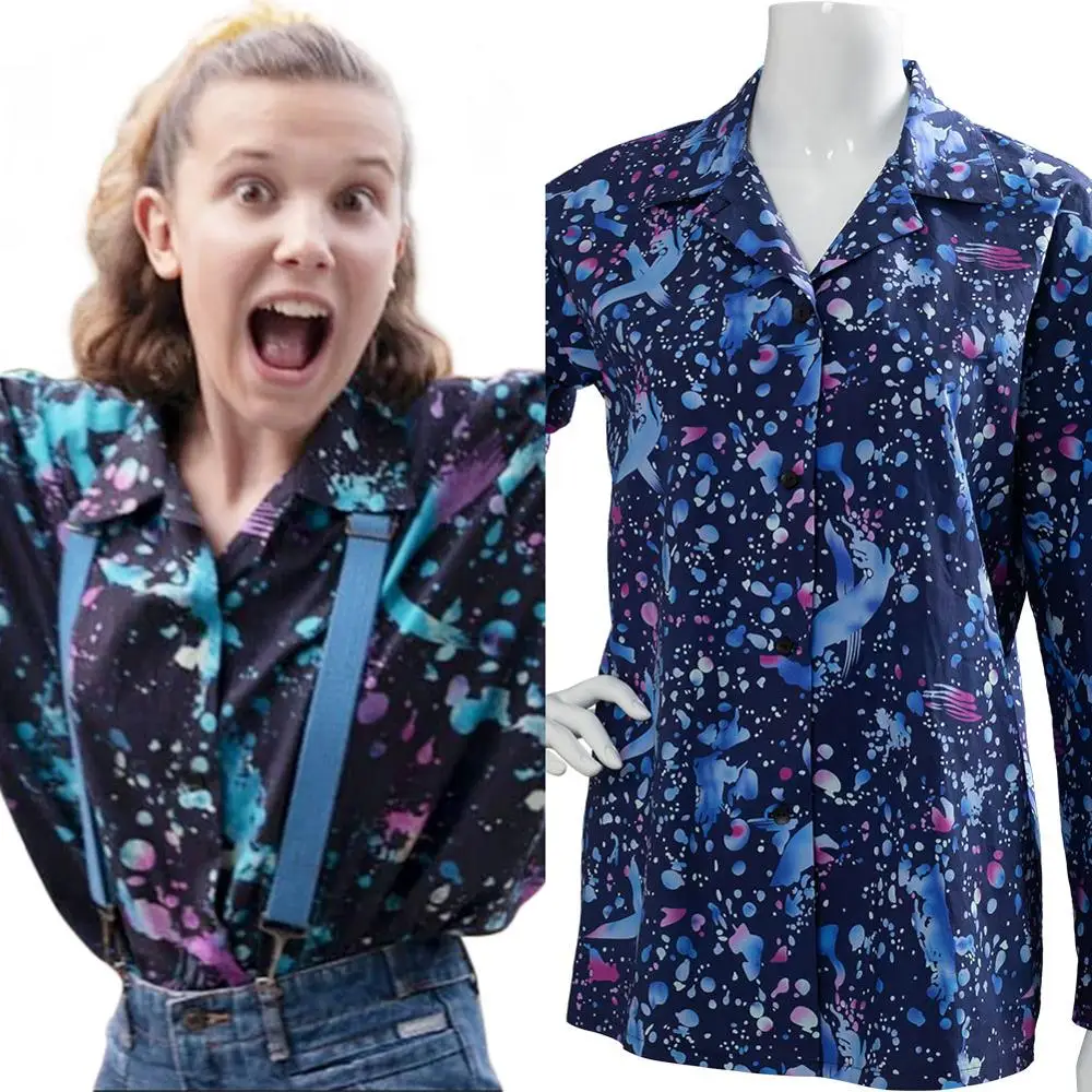 Костюм для костюмированной вечеринки Eleven Shirt костюм EL 11 взрослых девочек на