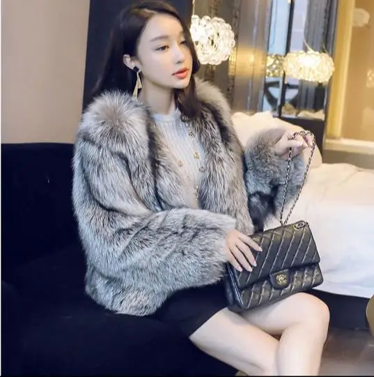 Норковое зимнее женское пальто из искусственного меха 2019 Пальто Женская куртка