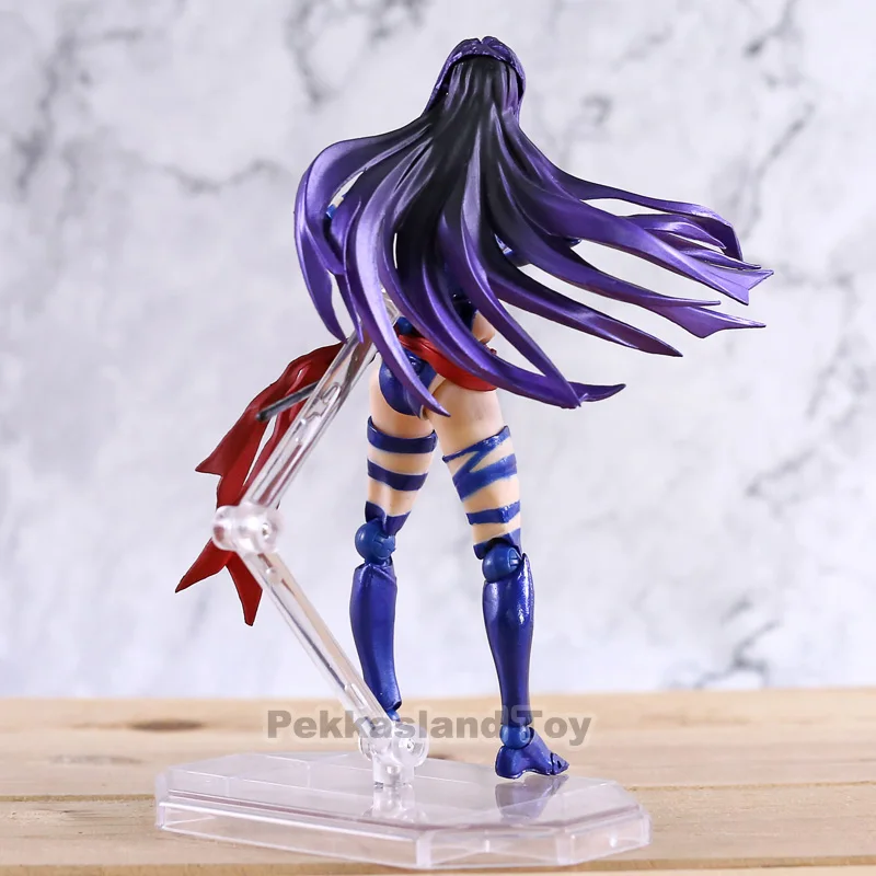 Удивительная экшн фигурка Yamaguchi революtech Series NO.010 Psylocke из ПВХ Коллекционная