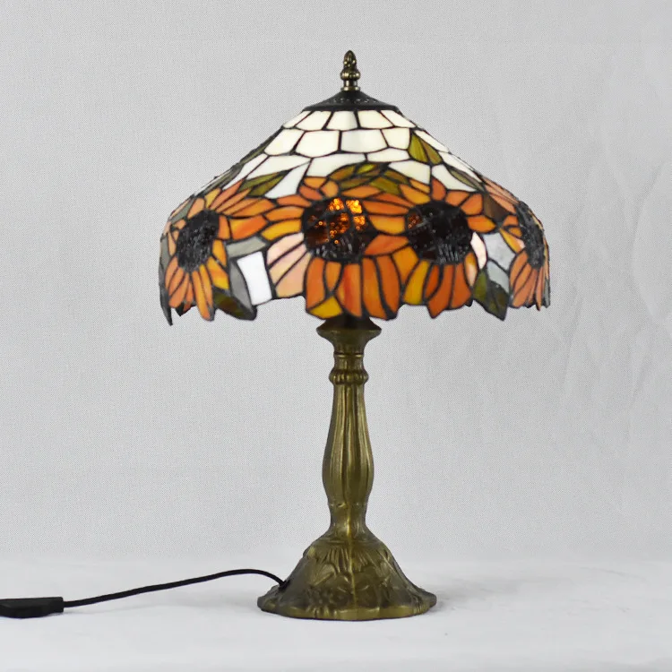 Tiffany Table Lamp E27 Six Models Dragonfly Style Bedroom Bedside Creative Fashion Retro | Освещение