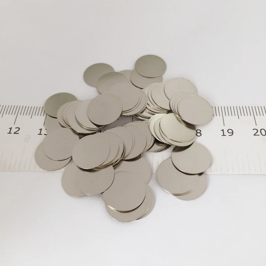 Стальная пластина 100 шт./упак. Dia12x0.3mm стальной лист специальная упаковочная