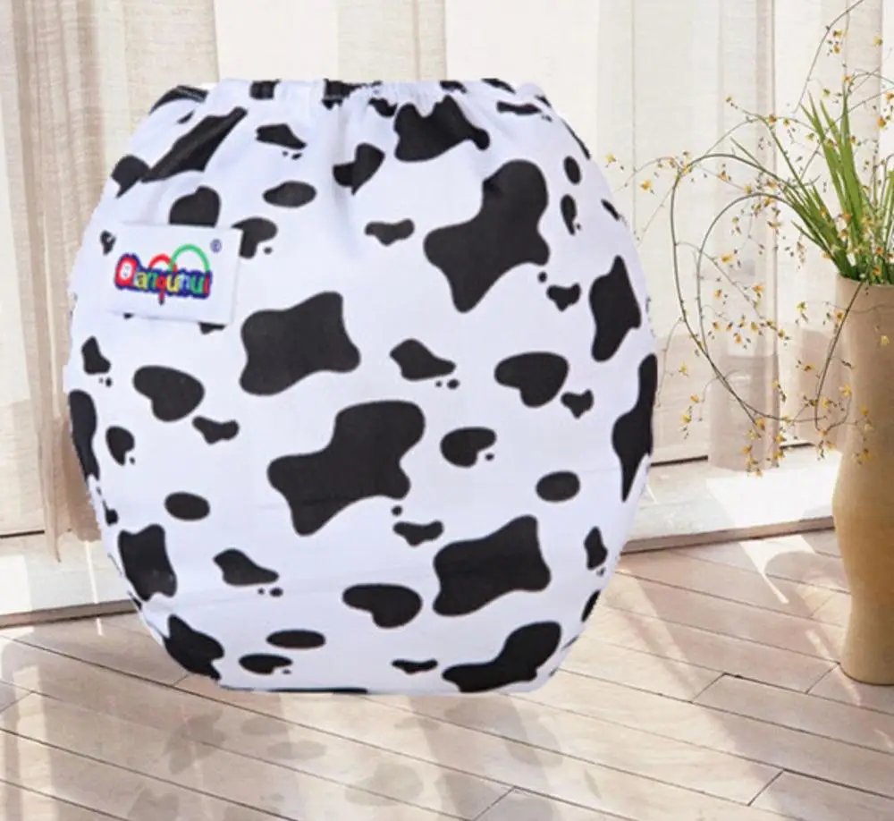 Милые детские подгузники Многоразовые Детские моющиеся из хлопка для