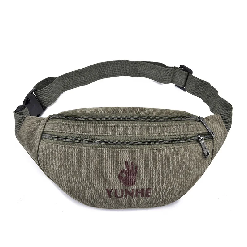 lu shou LXFZQ новая поясная сумка из парусины pochetes cintura mulheres женский кошелек sac banane поясная сумка чехол для телефона сумка для ног - Цвет: lu shou