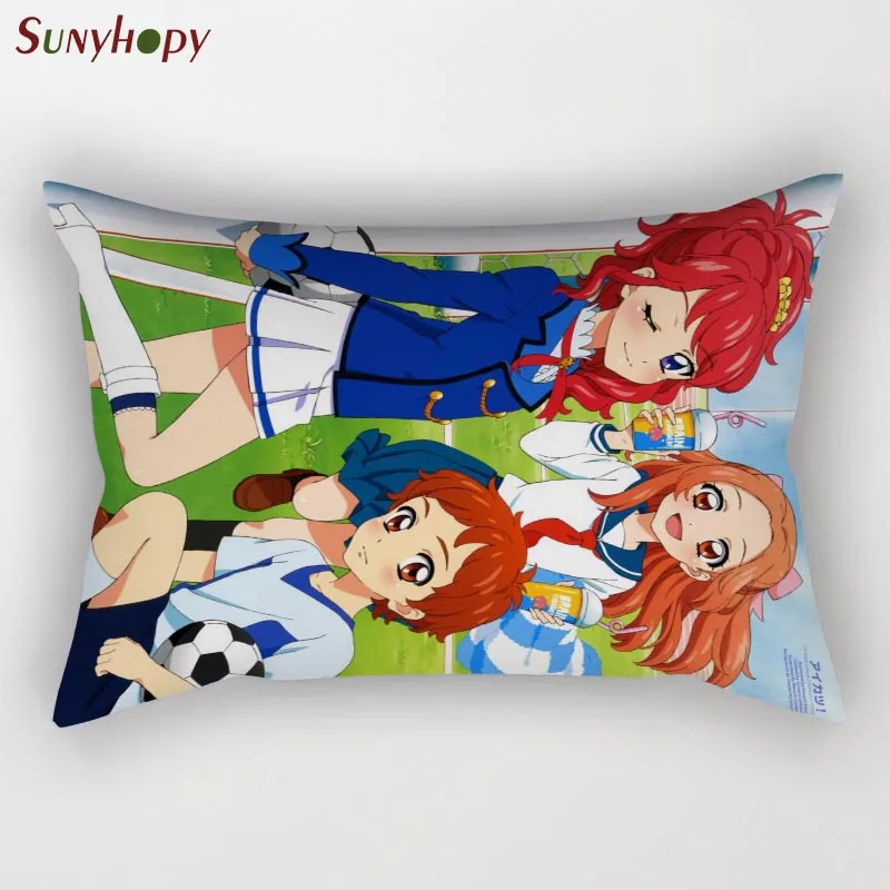 Популярный Стиль Aikatsu! Оригинальные разноцветные наволочки из полиэстера для