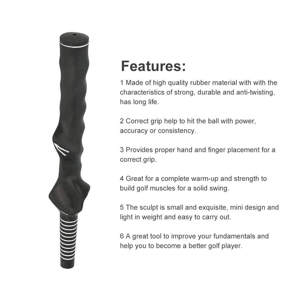

1 PCS Portable Golf Swing Trainer Training Grip Standard Teaching Aid Right-Handed Practice Golf Training Aids Training Shipping