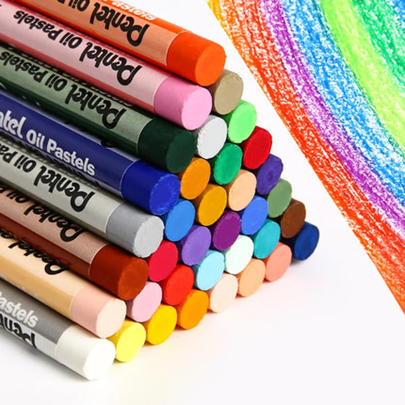 Pentel масляные краски кисть 12/16/25/36/50 Цвета для смываемых рисунков художественной