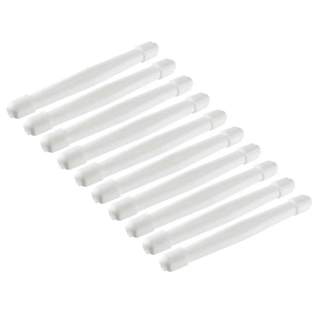

uxcell 10 pcs Fiber Optic Cable Protector Box Drop Round Heat Shrinkable Tube Case White