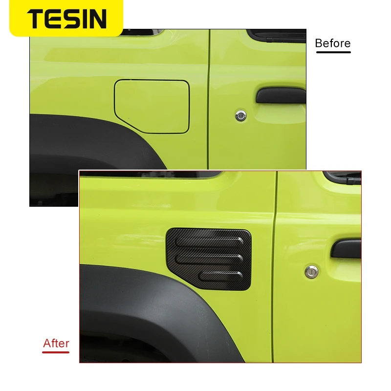 Крышки топливного бака автомобиля декоративные наклейки для Suzuki Jimny внешняя