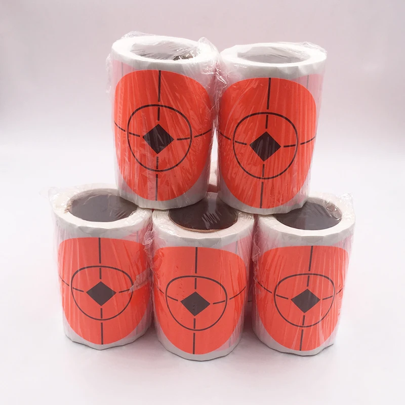 100 шт. набор Стрельба Цель Стикеры высокое качество длительный реактивной 7 5 см