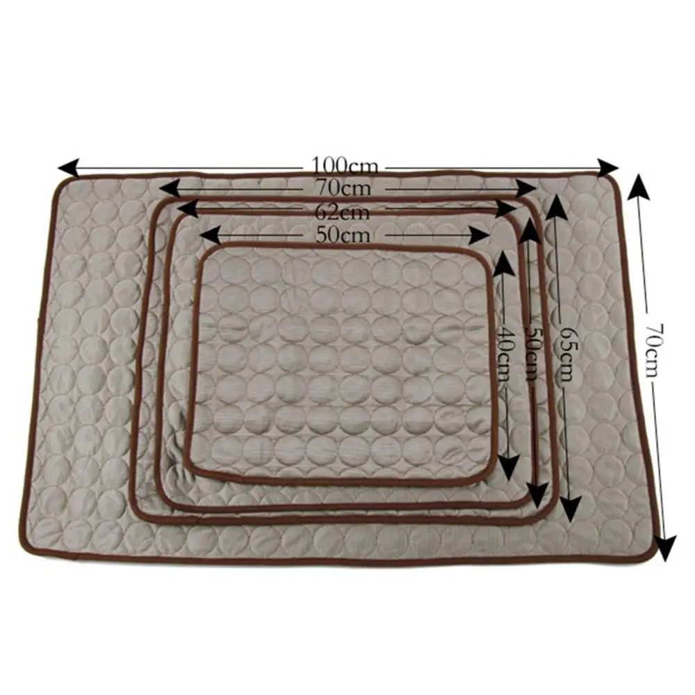 Дышащее летнее одеяло для собак охлаждающие маты самоохлаждающийся коврик