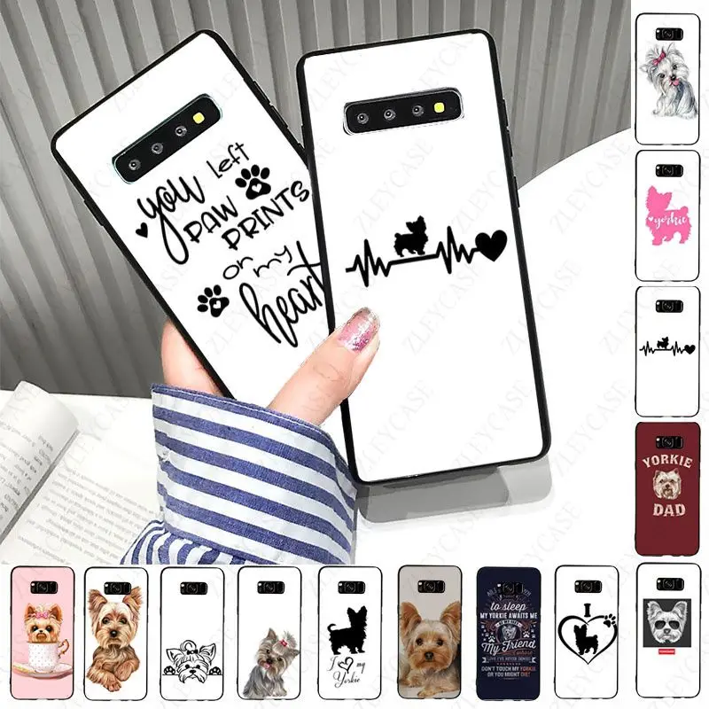 

I love Yorkshire terrier dog Phone Case For samsung galaxy s10 s20fe 9 s30 s20ultra s21plus note8 9 note10plus note20ultra Coque