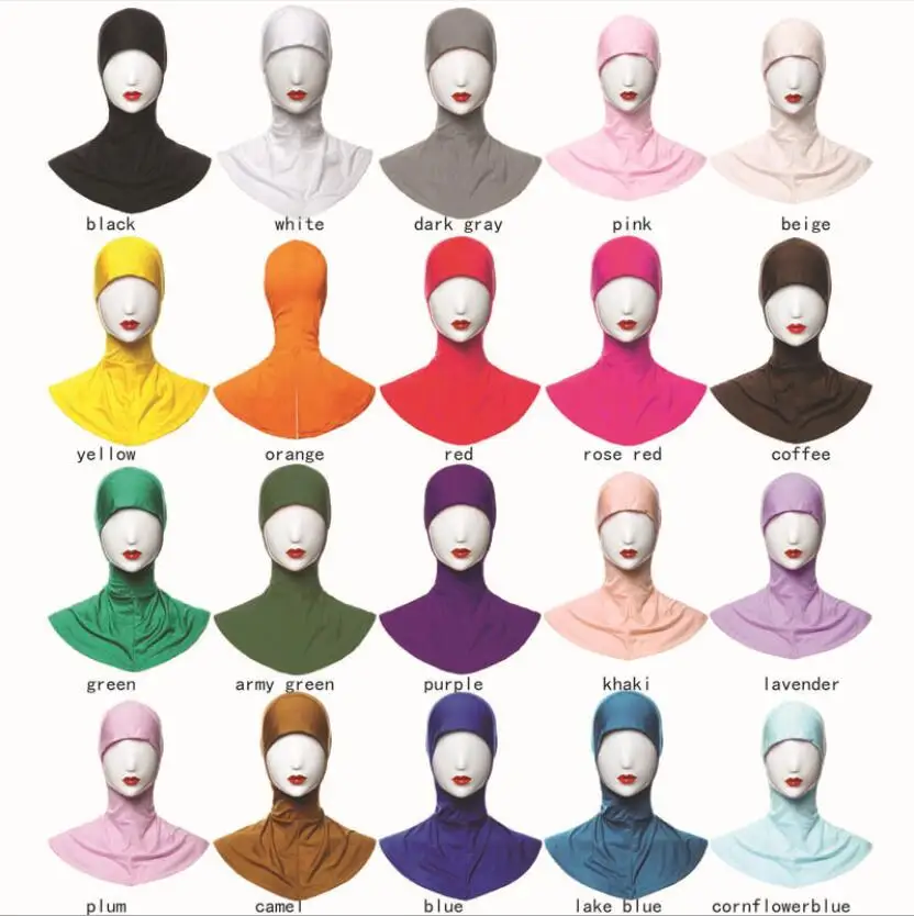 Хиджаб модал мусульманская одежда двойная хиджаб петли шапка кипа еврейский