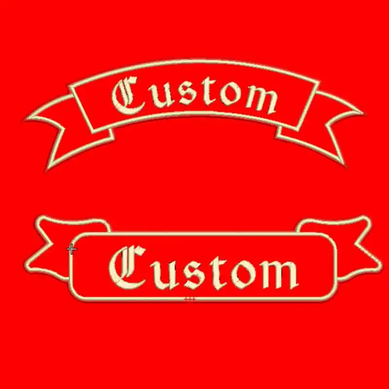 Пользовательские рокеры вышитые Панк байкерские нашивки Одежда Наклейки