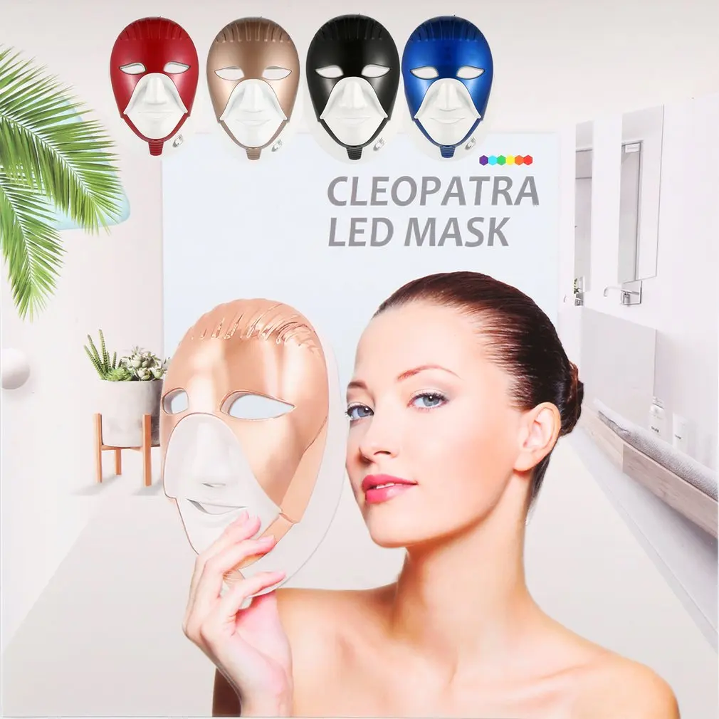 2019 Новая задняя крышка Cleopatra Led Touch маска дизайн прибор фотоомоложения цвет