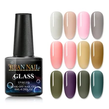 RBAN NAIL 8 мл розовый Желейный Гель-лак для ногтей полупрозрачный фиолетовый лак Длительное впитывание УФ-гель для дизайна ногтей лак