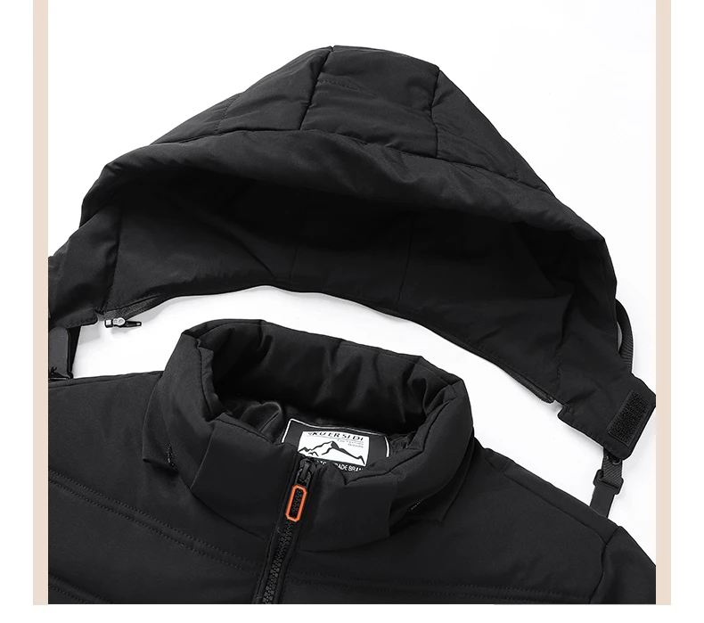 Men Winter Parkas 2021 New Windproof Warm Thick Parkas Jackets Coat Men Autumn Outwear Fashion Hooded Classic Casual Parkas Men