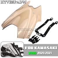 motorcycle sports touring windscreen windshield viser visor wind deflector fits for kawasaki z900 z 900 2020 2021