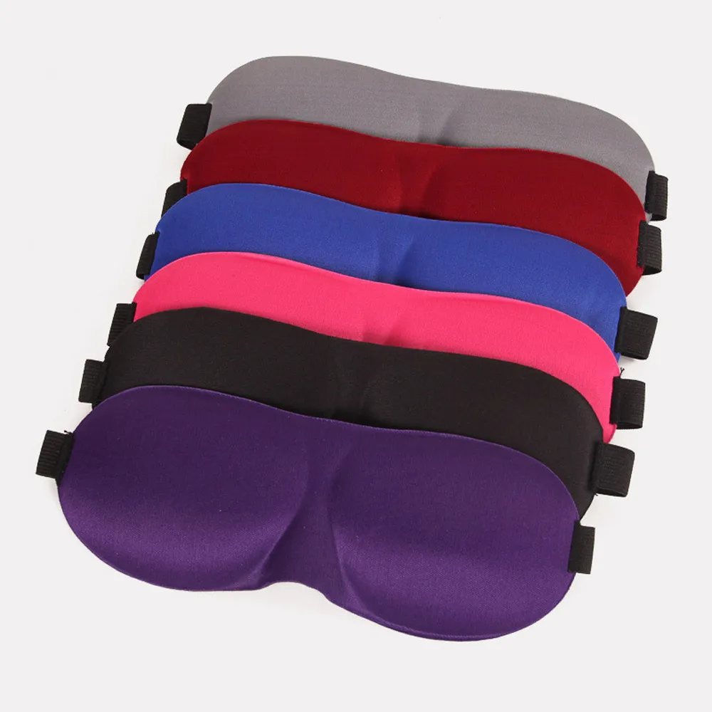1 Pair 3D Shaped Eye Mask For Relaxing Travel And Beauty Sleep Bedtime Comfortable Sponge Cover Blindfold Blinder Blackout 2019 |