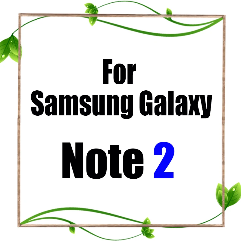 for galaxy note 2 Чехол-накладка для iPhone 5, 6s, 7, 8 plus, X, XR, XS, 11 pro, max, samsung Galaxy S6, S7 edge, S8, S9, S10 plus - Цвет: for galaxy note 2