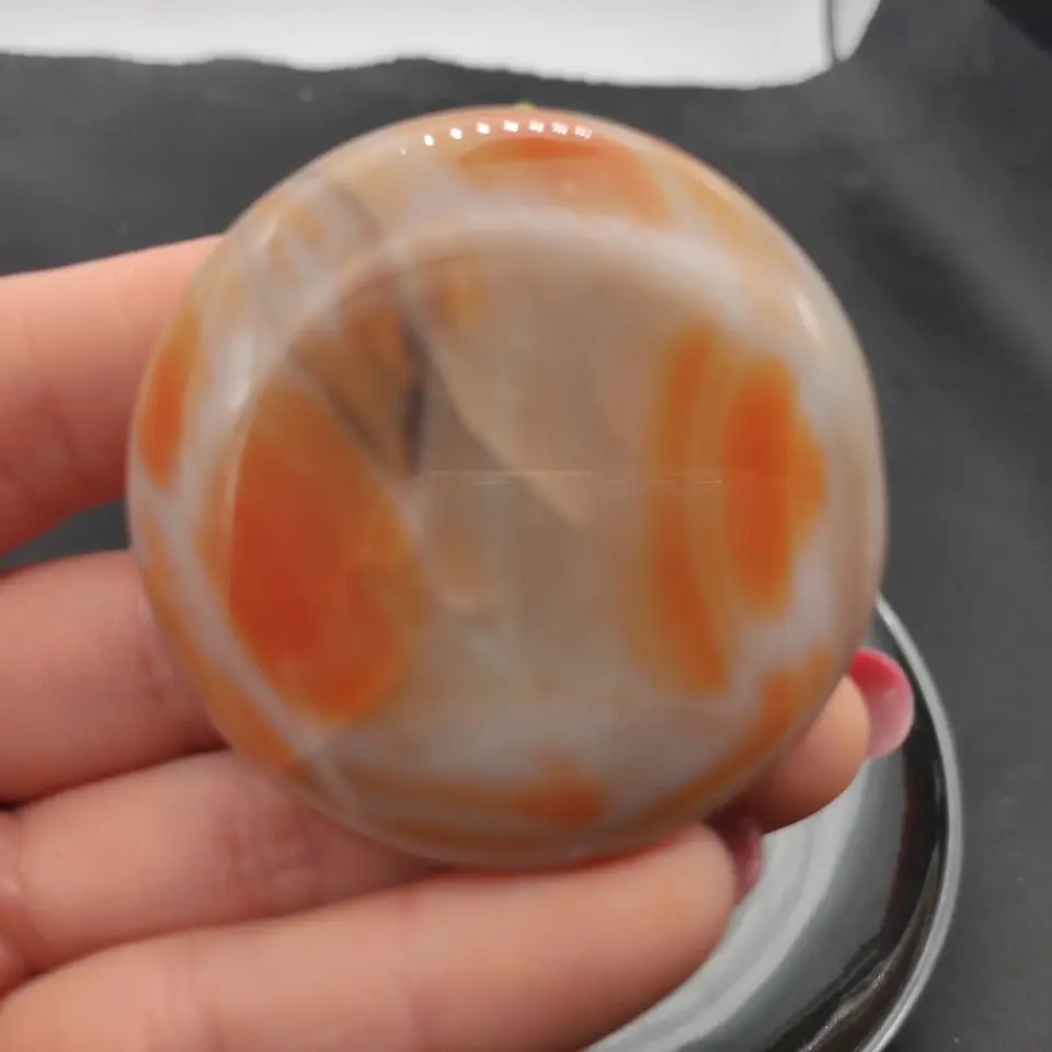 1 шт. натуральные опущенные камни и минералы sardonyx ладонный Агат лечебные