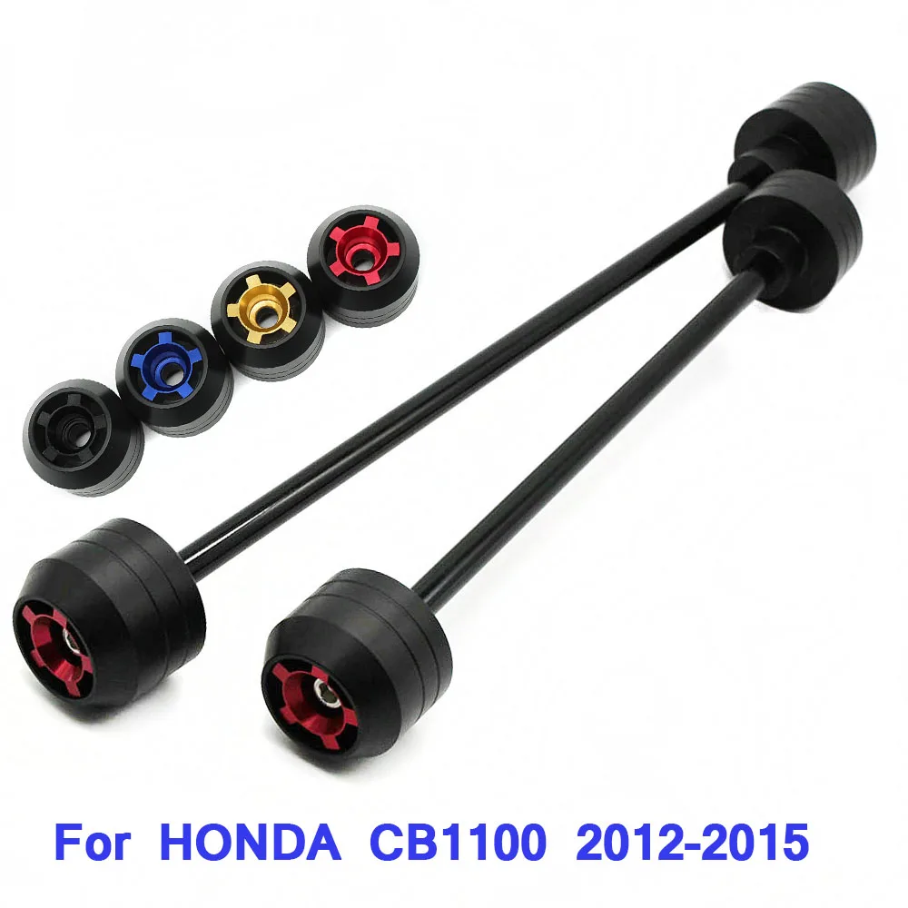 

Motorcycle Front Rear POM Axle Fork Sliders For HONDA CB1100 2012 2013 2014 2015 Wheel Protector Pad Black Gold Red Blue