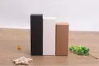 50pcs-10ml20ml30ml50ml100ml White Black Kraft Paper Box for Dropper Bottle Essential Oil Sprays sample valve tubes package
