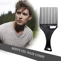 high quality plastic hair pick afro comb fork comb for african comb