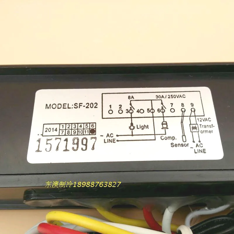 Цифровой Холодильный шкаф/термостат морозильной камеры Shangfang с контролем