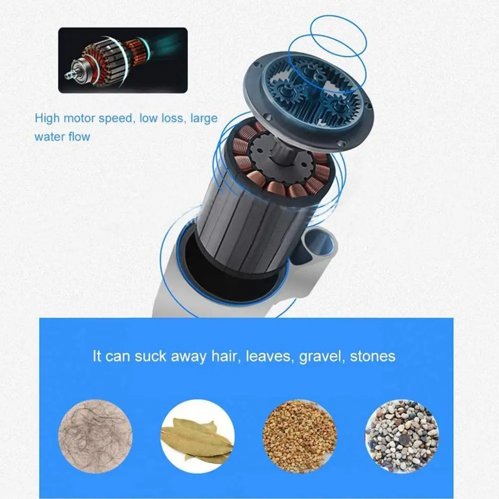 Популярный товар 2020 ручной беспроводной пылесос для бассейна электрический над