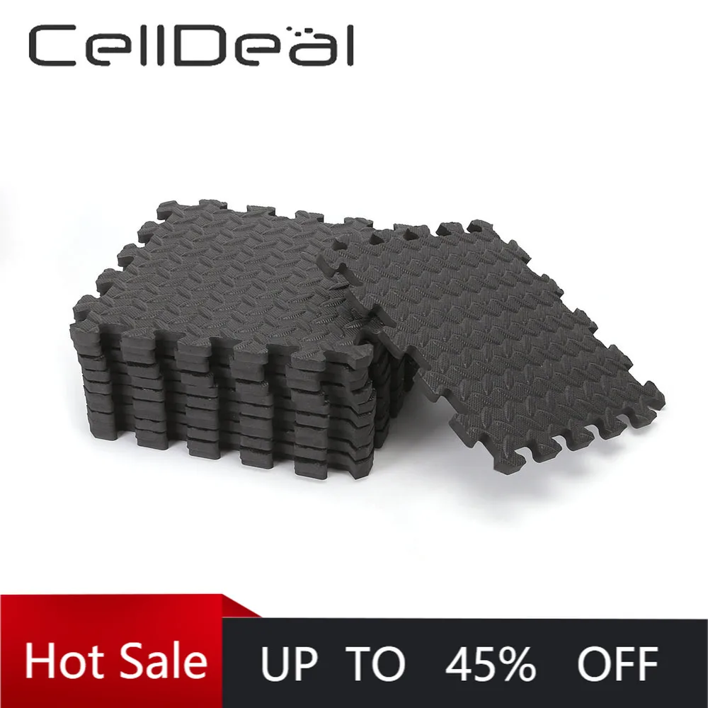 

12 шт. в упаковке, для тренировок пол Вес Лифт головоломки коврики пены упражнений в тренажерном зале Фитнес коврики для йоги, детский коврик ...