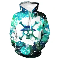 mens hoodie one piece fashion 3d print sweatshirt anime mens hip hop hoodie hooded casual jacket