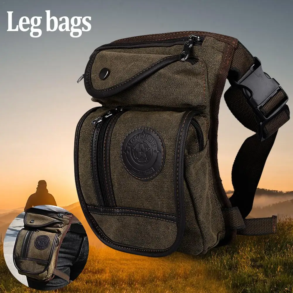 

Waterproof Drop Waist Leg Bag Thigh Belt Hip Bum Motorcycle Multi-pocket Outdoor Waist Bag Motorbike Leg Bag Travel Accessories