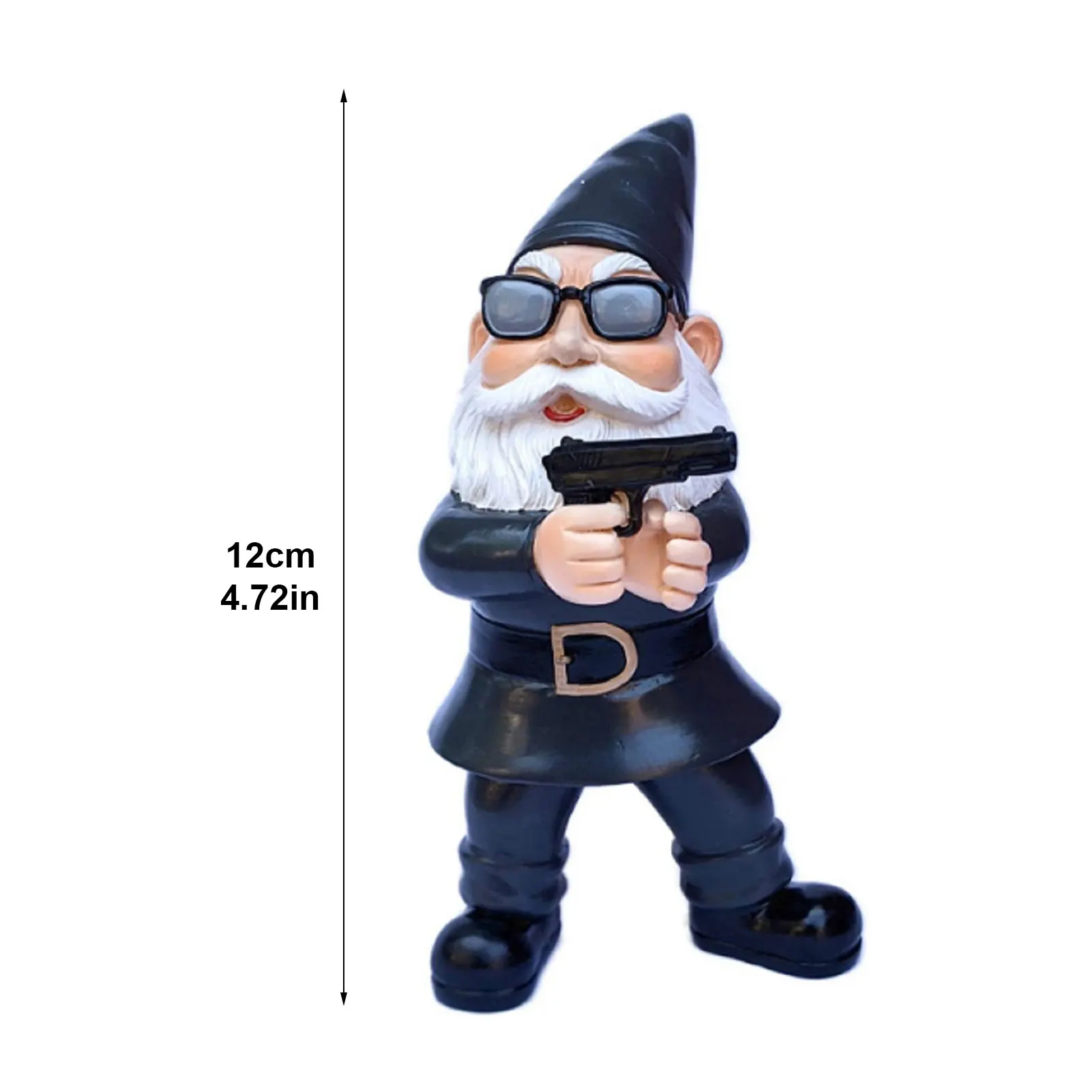 

Practical Resin Crafts Display Mold Simulation Funny Gnome Miniature Dwarf Figurine Statue Gardening Decor For Gard